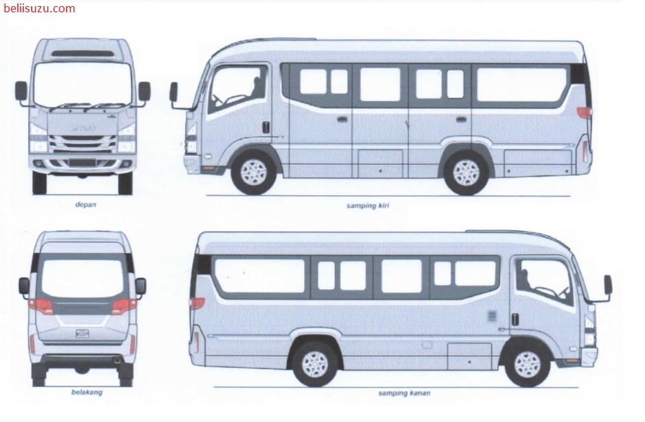 exterior ELF Microbus 20 seat