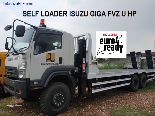 self loader isuzu giga fvz u hp 285 PS - LOADING