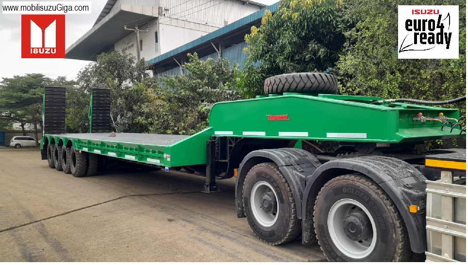 Truk LOW BED 80 TON ISUZU GXZ Truk LOW BED 80 TON ISUZU GXZ