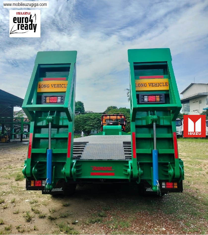 LOW BED 4 axel kapasitas 80 Ton LOW BED 4 axel kapasitas 80 Ton