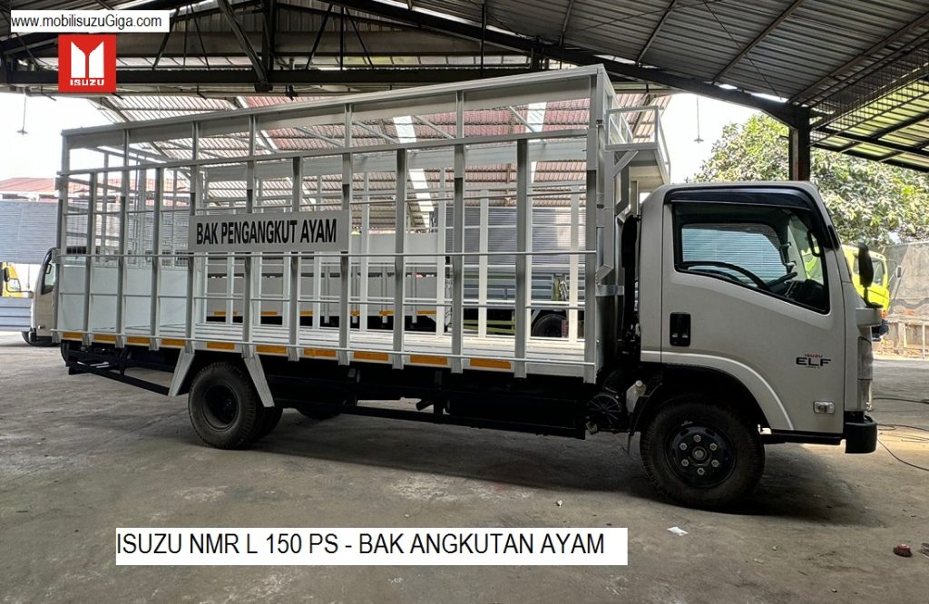 TRUK BAK AYAM ISUZU NMR L 150 PS
