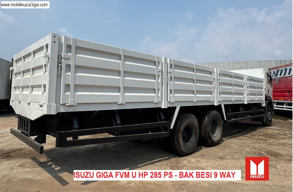 BAK BESI TERBUKA 9 WAY ISUZU GIGA FVM U HP EURO 4