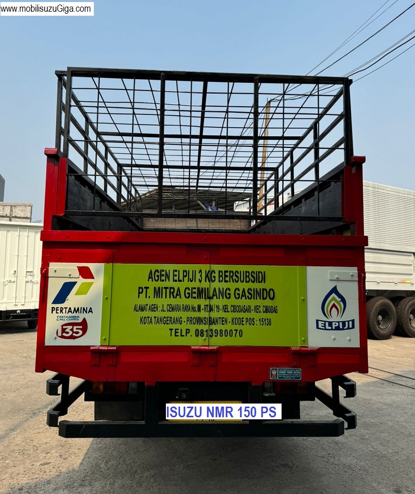 bak kayu pertamina isuzu NMR HD 5.8