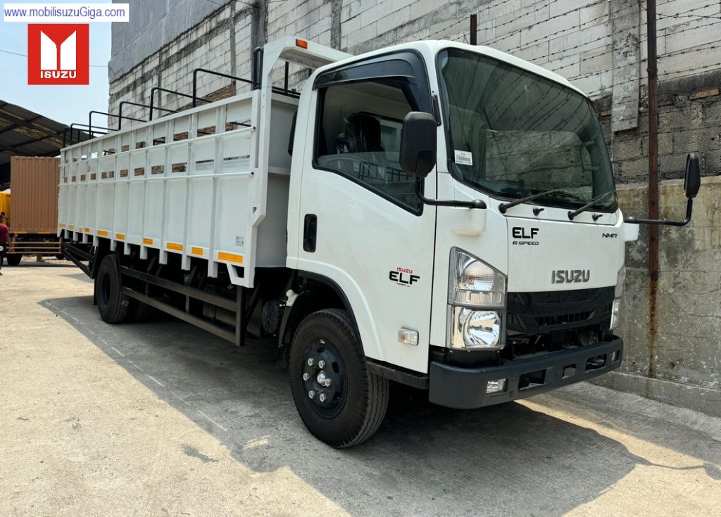 ISUZU NMR 6 BAN APLIKASI BAK BESI SENTRAL