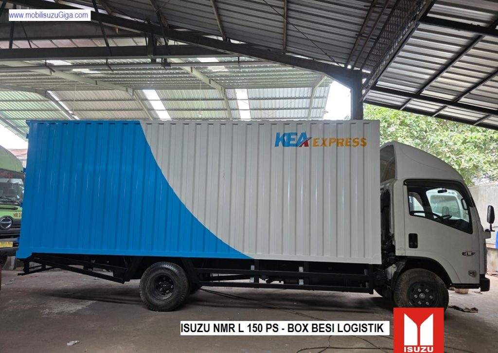 CDD BOX BESI LOGISTIK ISUZU NMR L 150 PS