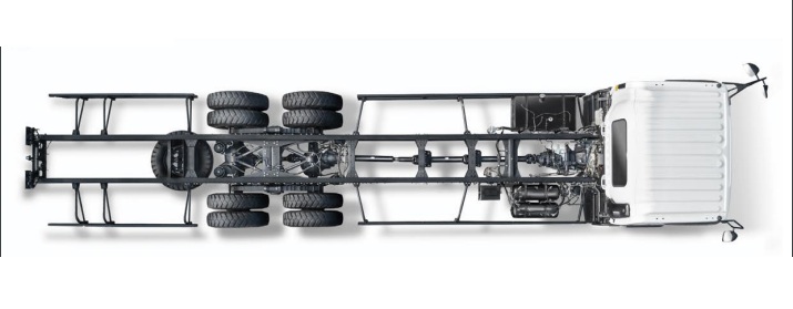 ISUZU GIGA FVZ CHASSIS DENGAN BODY MOUNTING HOLE ISUZU GIGA FVZ CHASSIS DENGAN BODY MOUNTING HOLE