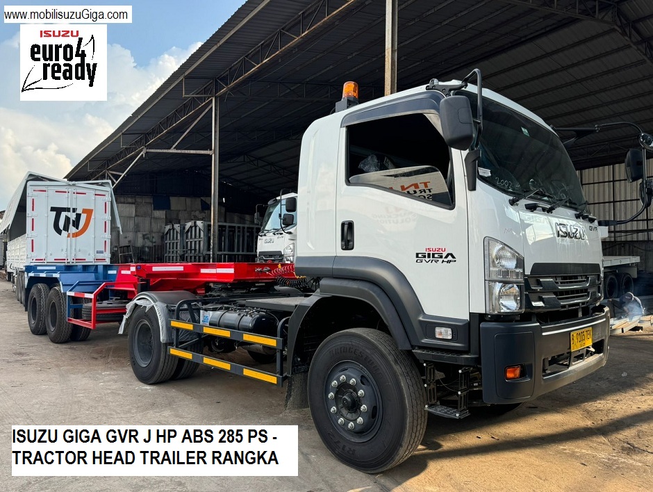 TRACTOR HEAD GIGA GVR J APLIKASI TRAILER 20 FEET