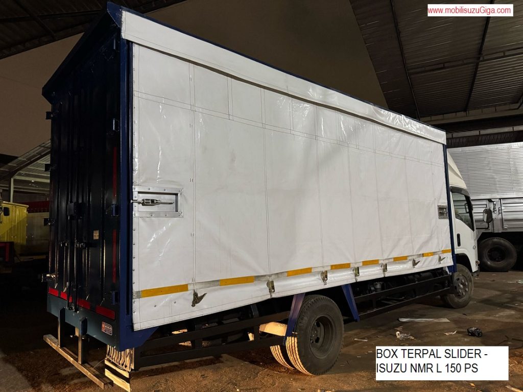 BOX BESI TERPAL SLIDER ISUZU NMR L