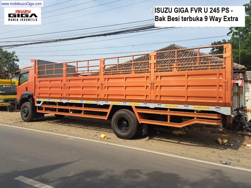 BAK BESI 9 WAY TERBUKA ISUZU GIGA FVR U 245 PS