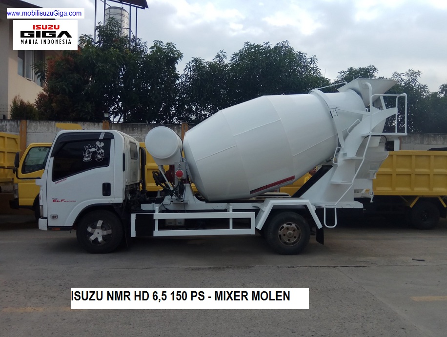 TRUK MIXER MOLEN ISUZU NMR HD 150 PS
