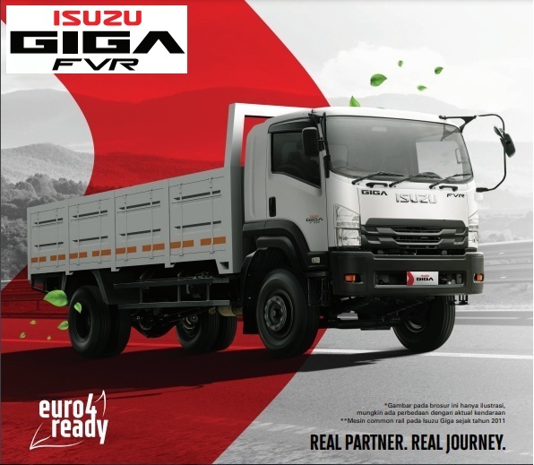 ISUZU GIGA FVR P 245 PS Truk 6 Ban Euro 4