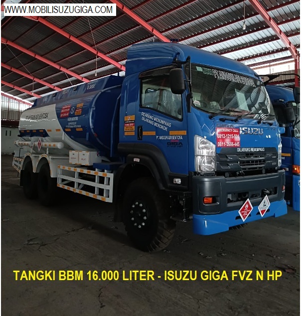 ISUZU GIGA FVZ N HP 285 PS TANGKI PERTAMINA 16000 LITER ISUZU GIGA FVZ N HP 285 PS TANGKI PERTAMINA 16000 LITER