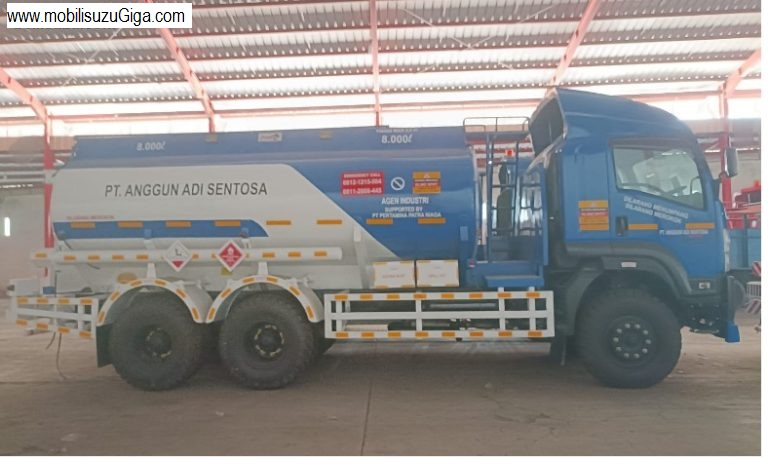 Truk Tangki BBM 16000 Liter Pertamina Isuzu Giga 10 Ban FVM N HP ABS 285 PS Truk Tangki BBM 16000 Liter Pertamina Isuzu Giga 10 Ban FVM N HP ABS 285 PS