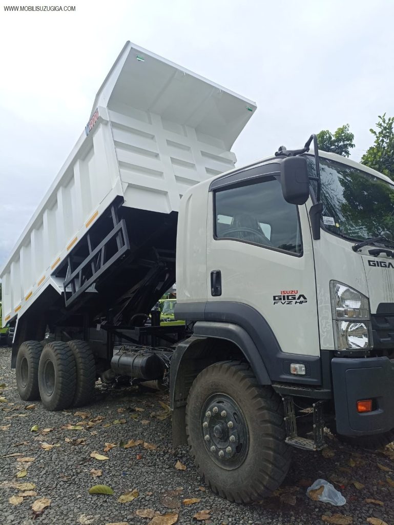 ISUZU GIGA FVZ N HP 285 PS APLIKASI DUMP TRUK