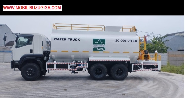 ISUZU GIGA FVZ 6X4 TANGKI AIR MINING