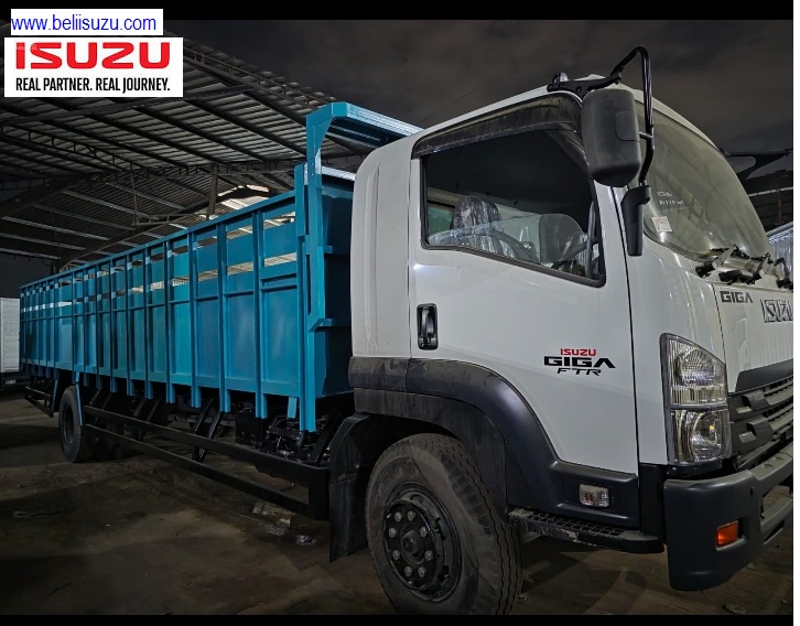 ISUZU GIGA FTR T 210 PS APLIKASI BAK BESI SENTRAL