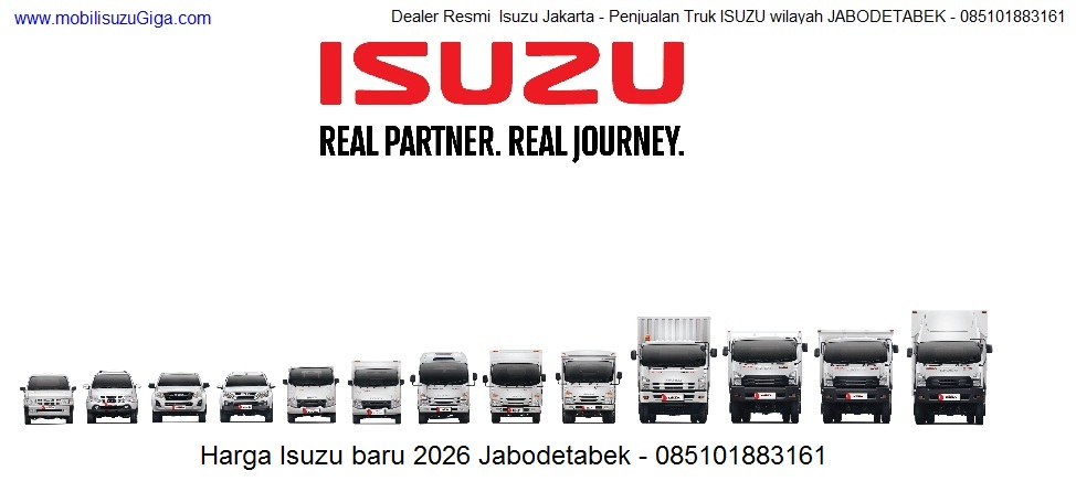 Harga ISUZU Baru 2026 - Price List Resmi Isuzu Astra Motor Indonesia