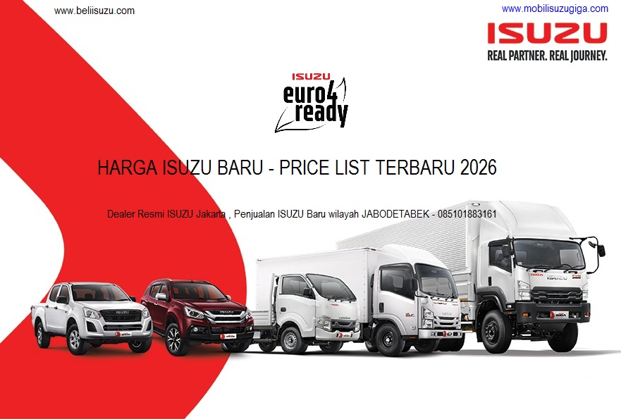 Harga isuzu terbaru 2026 jabodetabek