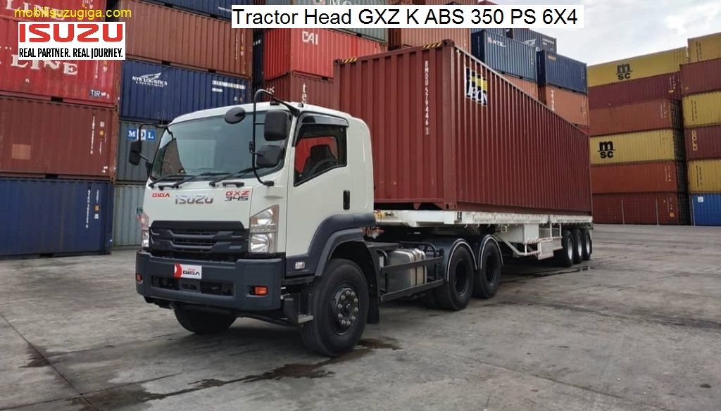 Tractor Head ISUZU GIGA Aplikasi Trailer angkutan Logistik