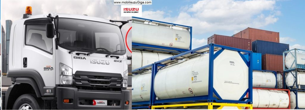 ISOTANK TRUK TANGKI ISUZU GIGA EURO 4 TRACTOR HEAD