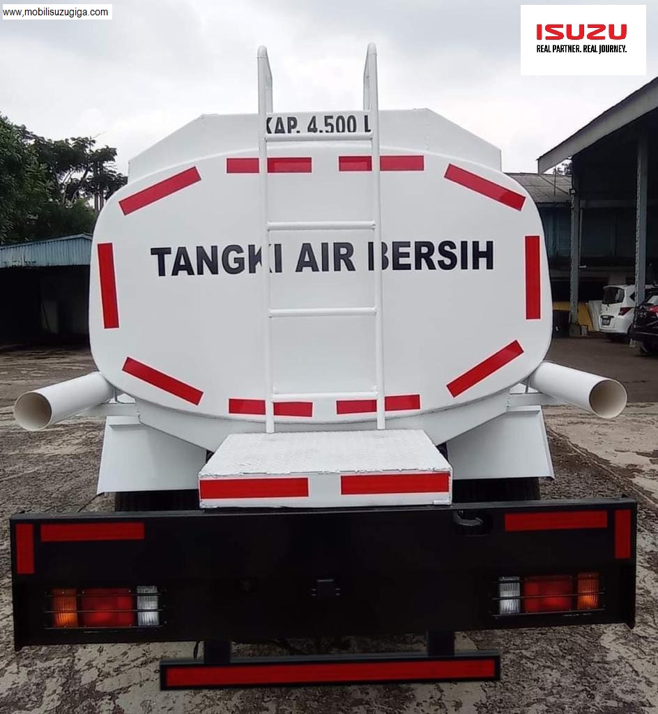 Tangki Air bersih 4500 Liter Isuzu NMR euro 4